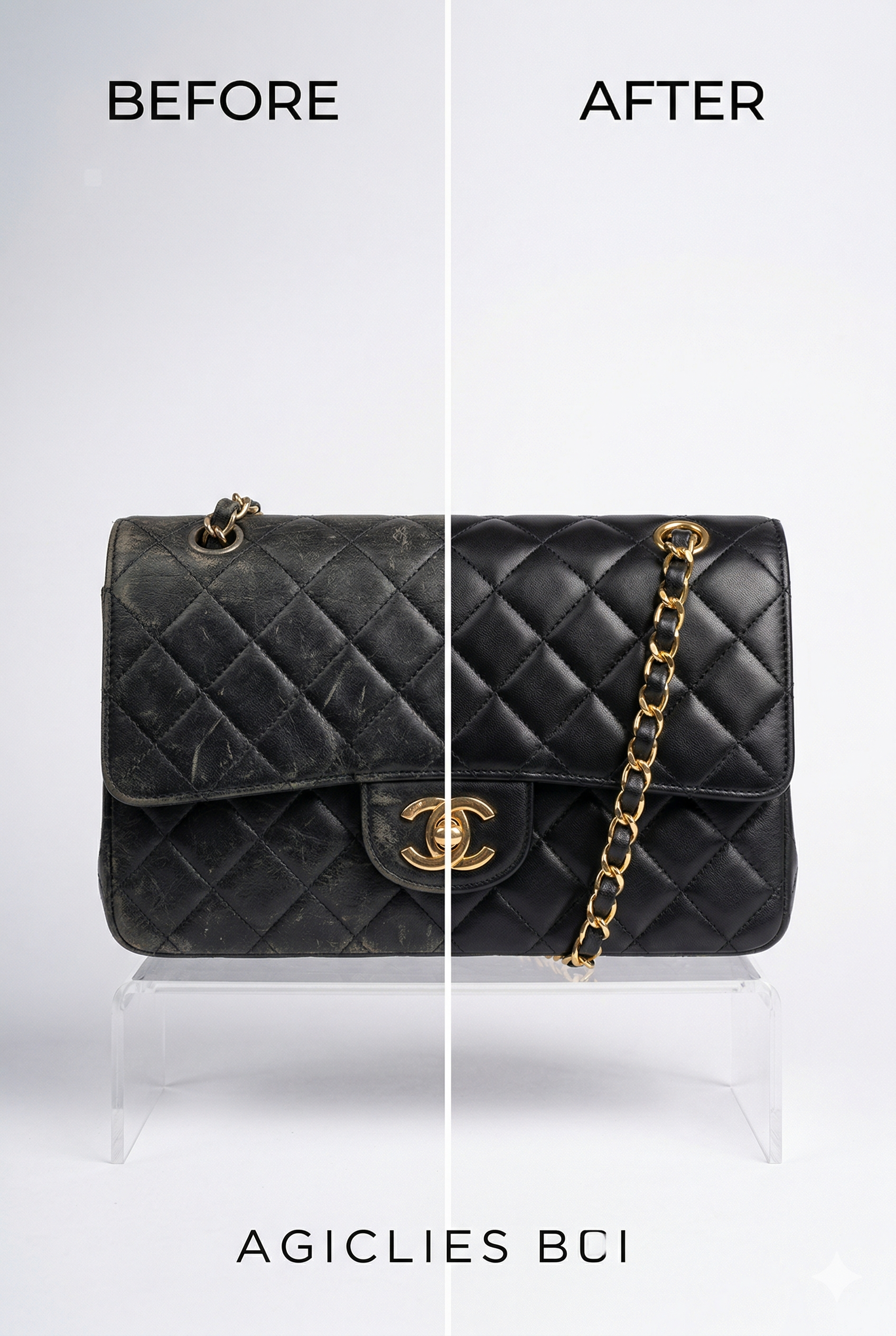 CHANEL翻新前後