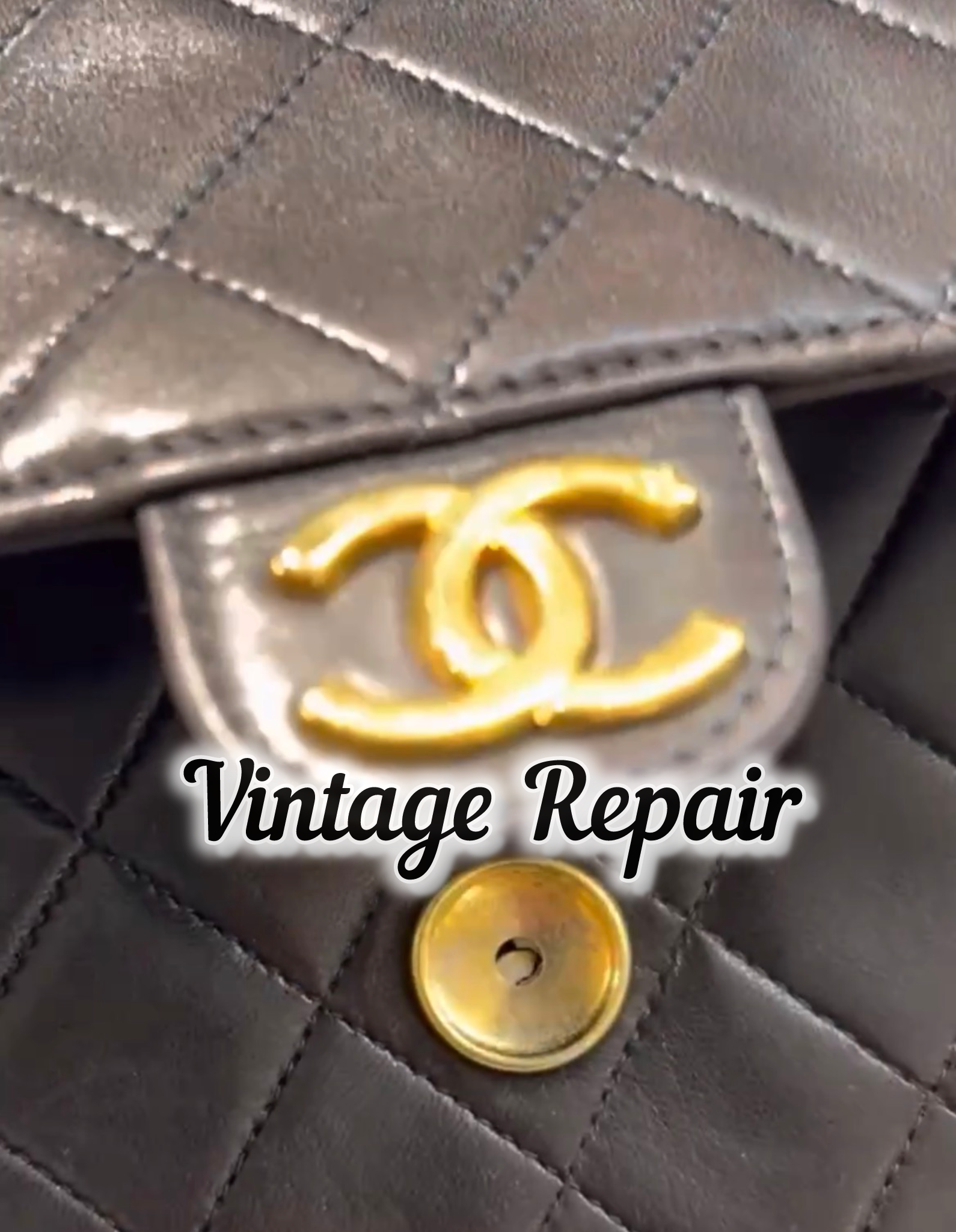 Vintage CHANEL 袋扣維修