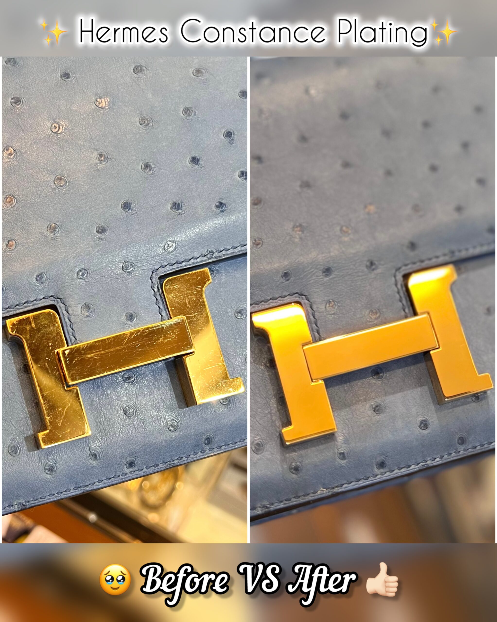 Hermes Constance repair