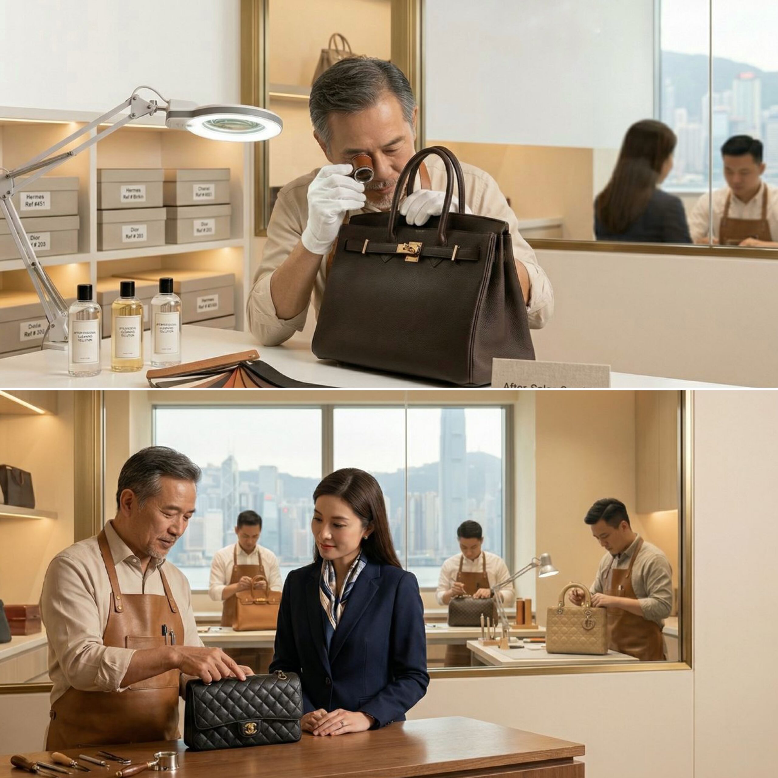 名牌維修師傅資歷